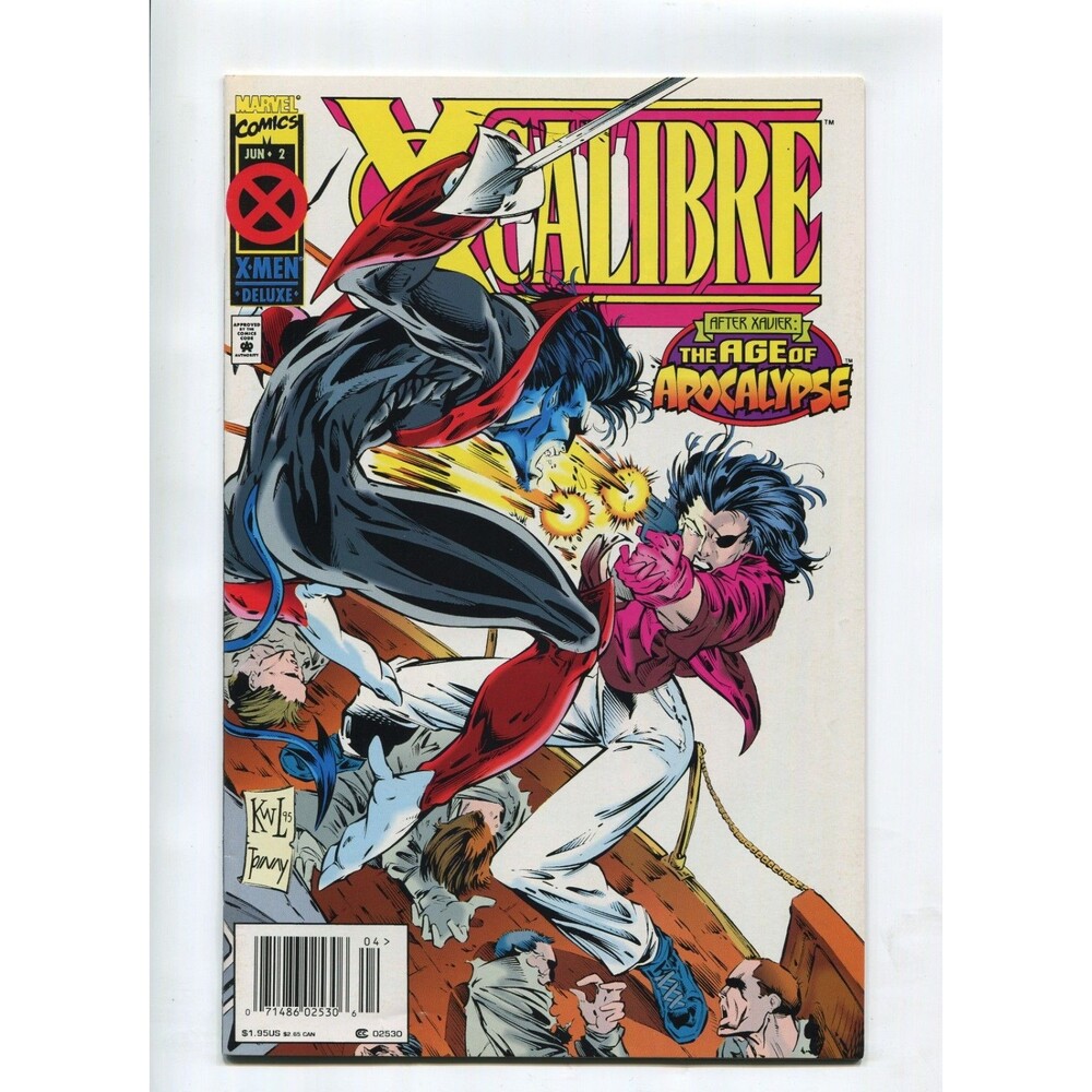 X-Calibre #2 Marvel Comics 1995 Comic Book Age of Apocalypse Newsstand